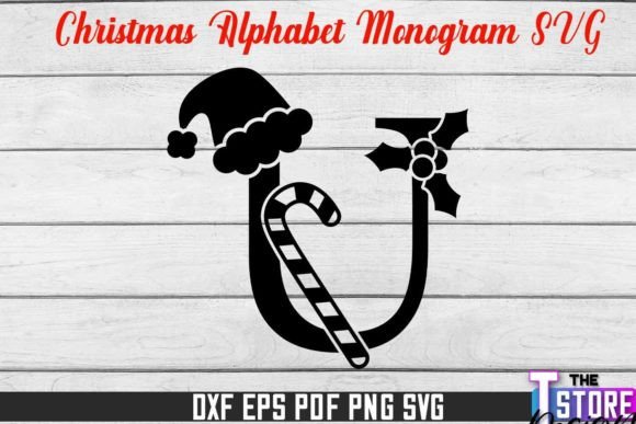 Download Christmas Alphabet Monogram SVG Design - Alphabet monogram svg Collection
