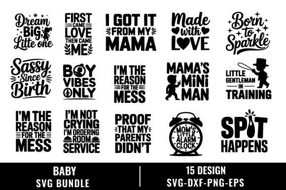 Download Baby Svg Design Bundle - Baby svg design Collection