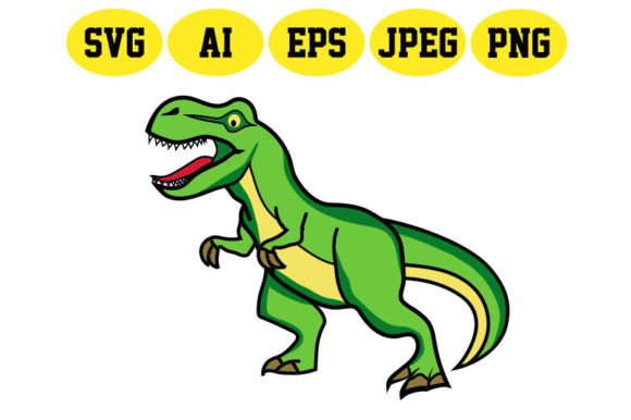 Download Cute Baby Dinosaur Craft Illustration 2 - Craft Collection