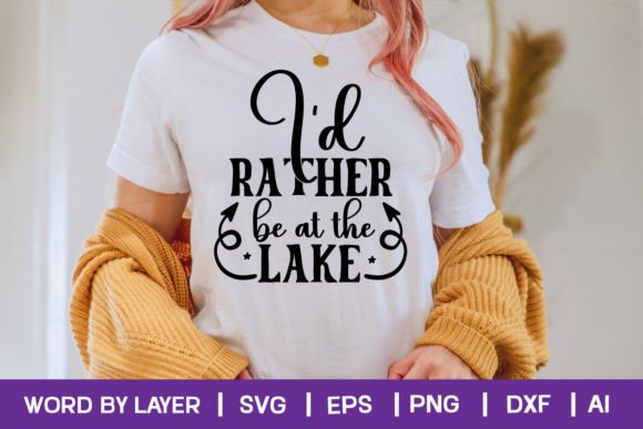 Download I'd Rather Be at the Lake - Premium Resources