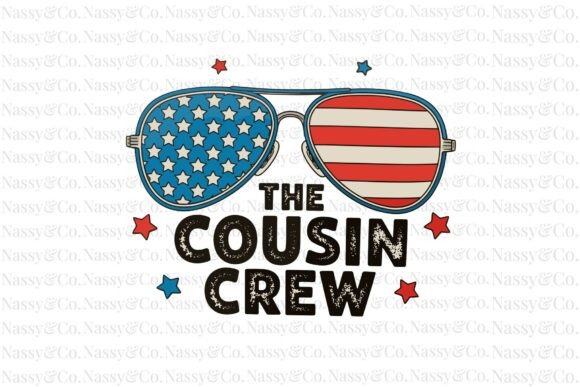 Download Patriotic Cousin Crew 4th of July PNG - Cousin crew Collection