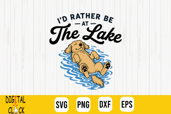 Download I'd Rather Be at the Lake Golden Retriev - I'd rather be at the lake Collection